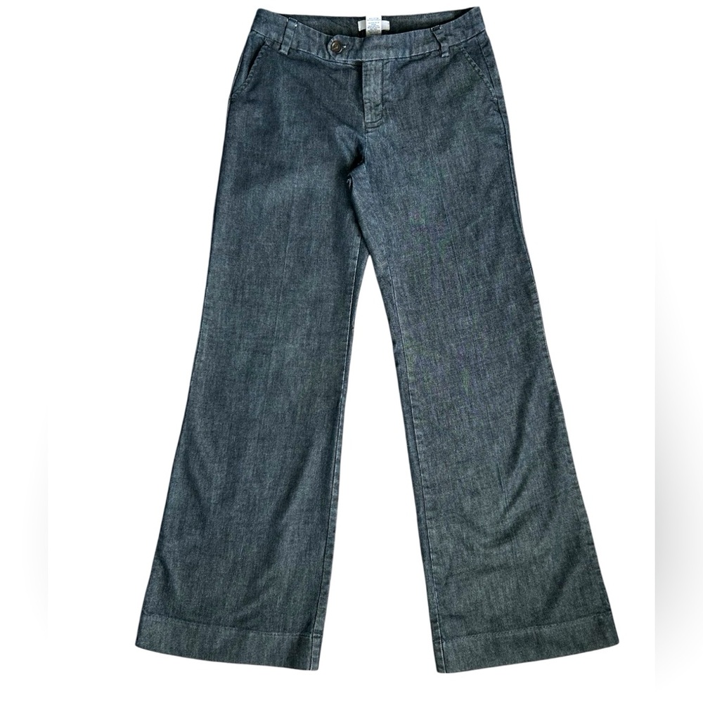 GAP Vintage Y2K Wide Leg Dark Wash Jeans size 2R